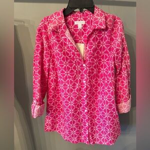 Charter Club Pink Button Down Shirt